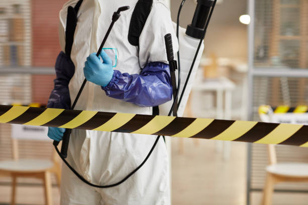 Professional Blood Cleanup technician working in Boulder Creek, CA